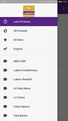 Los Angeles Basketball News android App screenshot 0