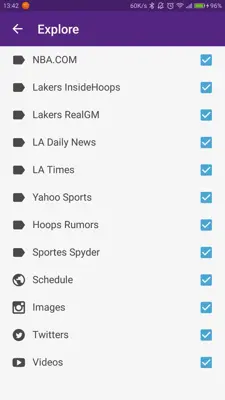 Los Angeles Basketball News android App screenshot 6