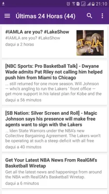 Los Angeles Basketball News android App screenshot 8